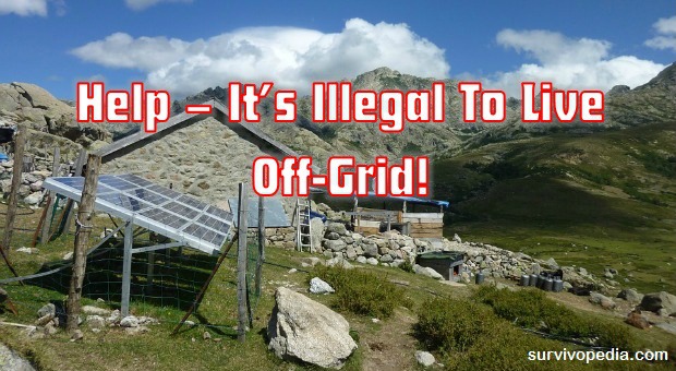 Living Off-grid illegal